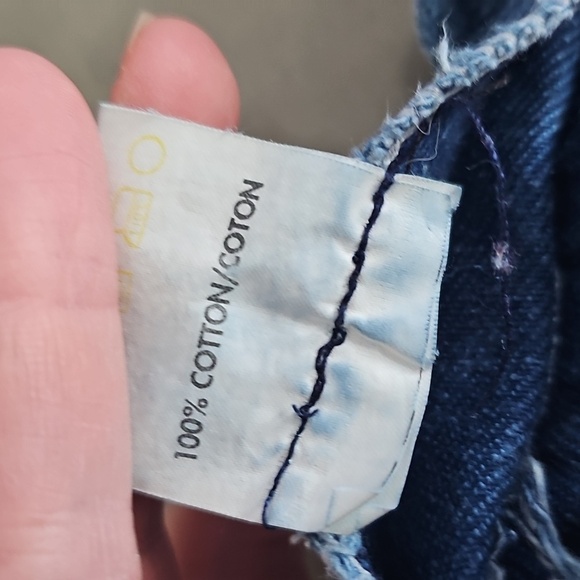 Vintage Floral Denim Bubble Overalls, 2T - Picture 12 of 12